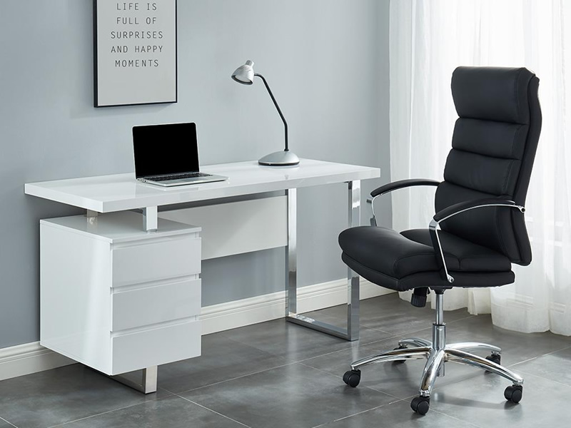 Fábrica de muebles en Bogotá 27 alt="escritorio de oficina moderno bogotá"