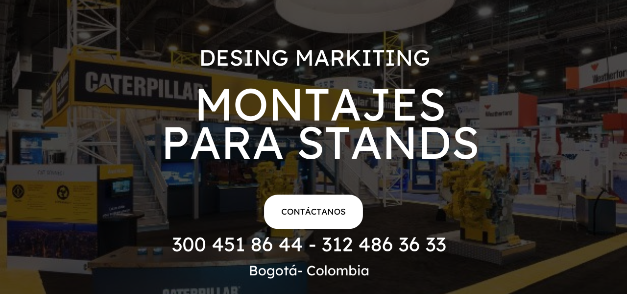MONTAJES PARA STANDS DE FERIAS Y EVENTOS