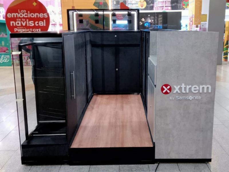 Kiosco para centro comercial