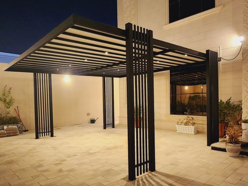 Estructura metalica para exterior