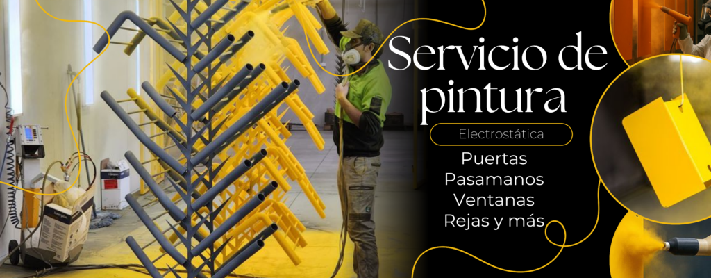 Servicio pintura electrostatica